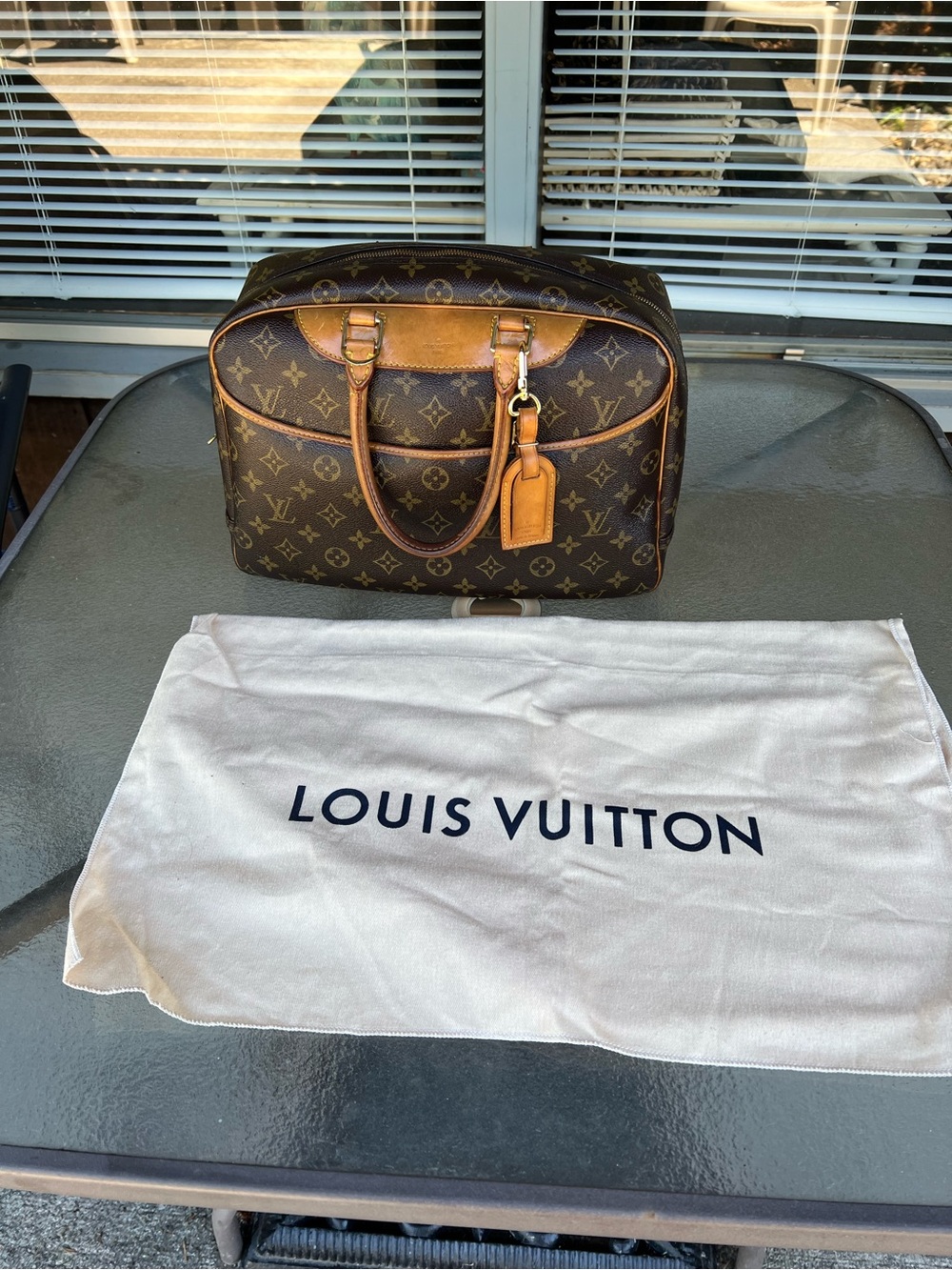 Louis Vuitton Deauville Monogram Travel Bag